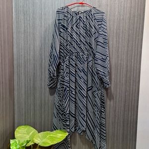 H&M georgette dress